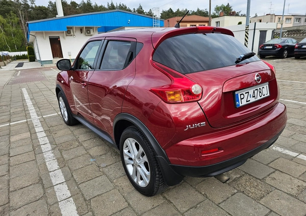 Nissan Juke cena 30999 przebieg: 81800, rok produkcji 2011 z Poznań małe 121